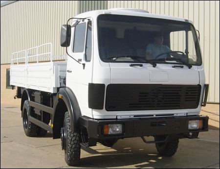 Mercedes 1017 4x4 Drop Side Cargo Truck - Govsales of ex military vehicles for sale, mod surplus