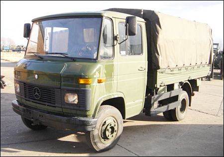 Mercedes Benz 508D Light cargo truck - Govsales of ex military vehicles for sale, mod surplus