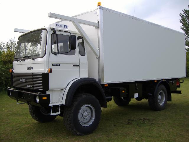 Iveco 110-16 4x4 refrigerated cargo truck - Govsales of ex military vehicles for sale, mod surplus
