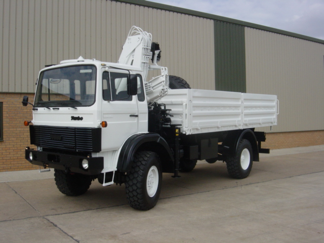 Iveco 110-16 4x4 crane truck - Govsales of ex military vehicles for sale, mod surplus