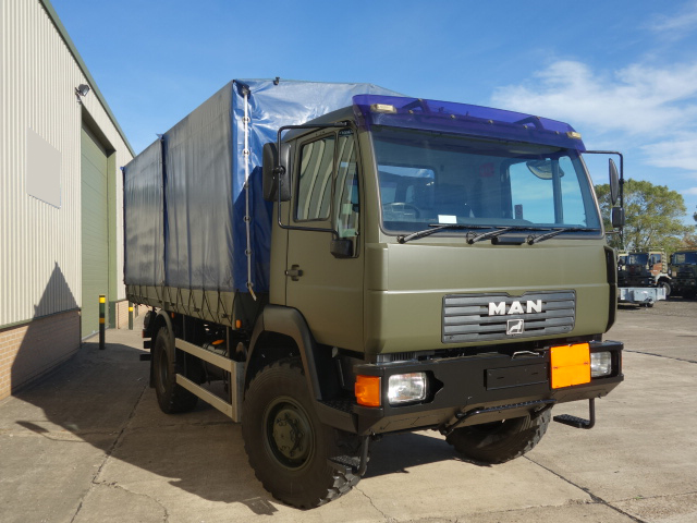 MAN 10.185 4x4 Cargo Truck  - Govsales of ex military vehicles for sale, mod surplus