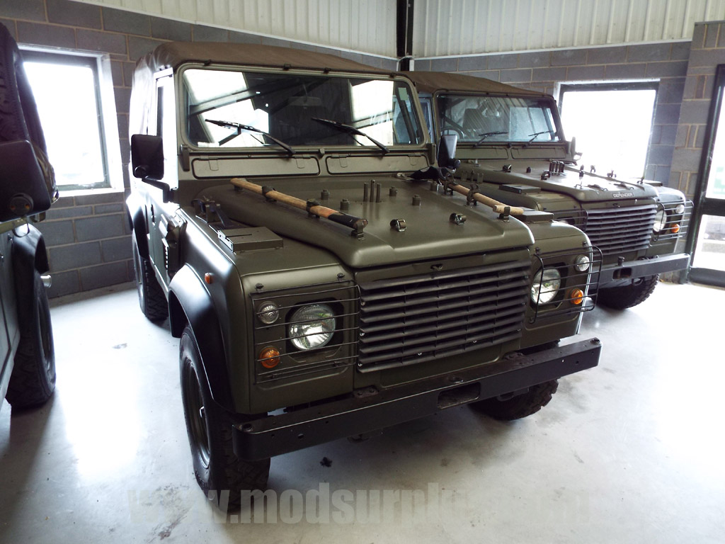 Land Rover Defender 90 Wolf LHD Soft Top (Remus)  - Govsales of ex military vehicles for sale, mod surplus