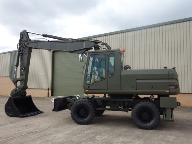 Caterpillar 318M Wheeled Excavator  - Govsales of ex military vehicles for sale, mod surplus