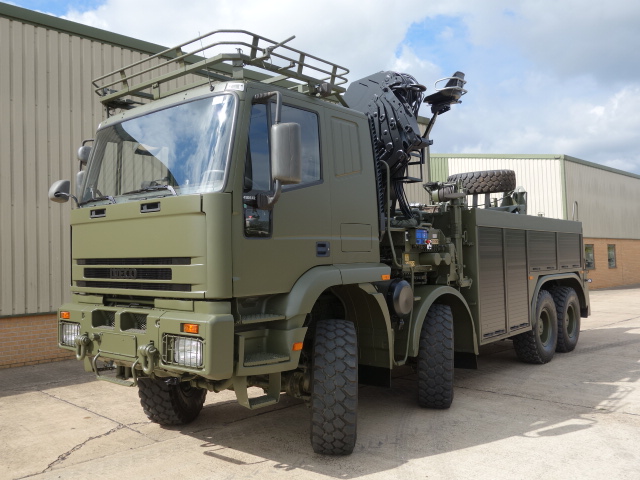 military vehicles for sale - Iveco 410E42 8x8 recovery truck 