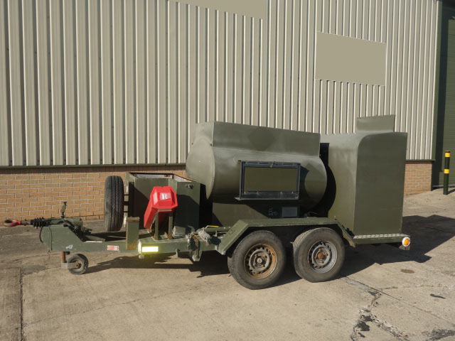 military vehicles for sale - Ex Military Fluid Transfer 1000 Litre Drawbar Tanker Trailer