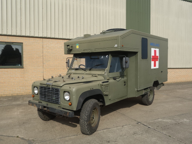 Land Rover Defender 130 Pulse RHD Ambulance - Govsales of ex military vehicles for sale, mod surplus