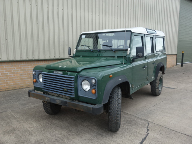 Land rover 110 LHD station wagon TD5 - Govsales of ex military vehicles for sale, mod surplus