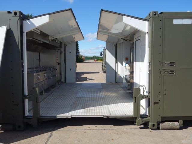 SERT ELC 500 containerised catering / kitchen unit - Govsales of ex military vehicles for sale, mod surplus