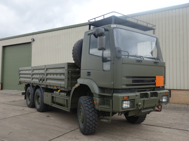 Iveco 260E37 Eurotrakker 6x6 Drop Side Cargo - Govsales of ex military vehicles for sale, mod surplus