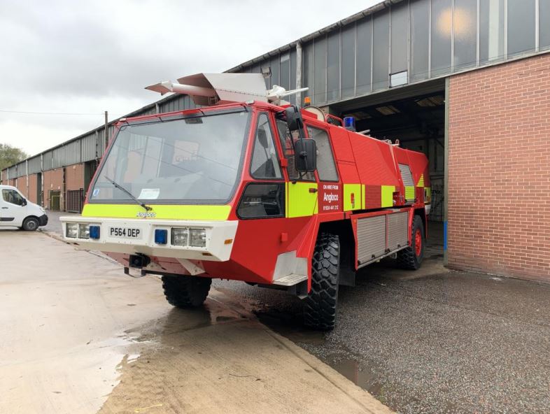 Simon Gloster Protector 4x4 Airport Fire Appliance - Govsales of ex military vehicles for sale, mod surplus