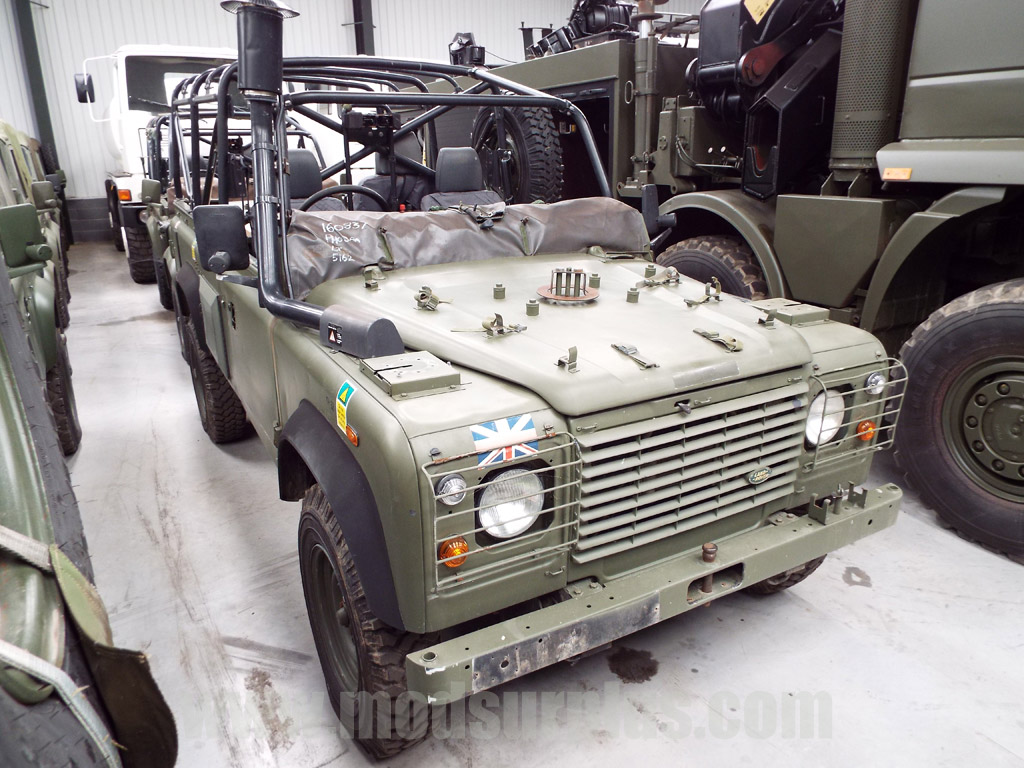 Land Rover Defender Wolf 110 Scout vehicle - Govsales of ex military vehicles for sale, mod surplus
