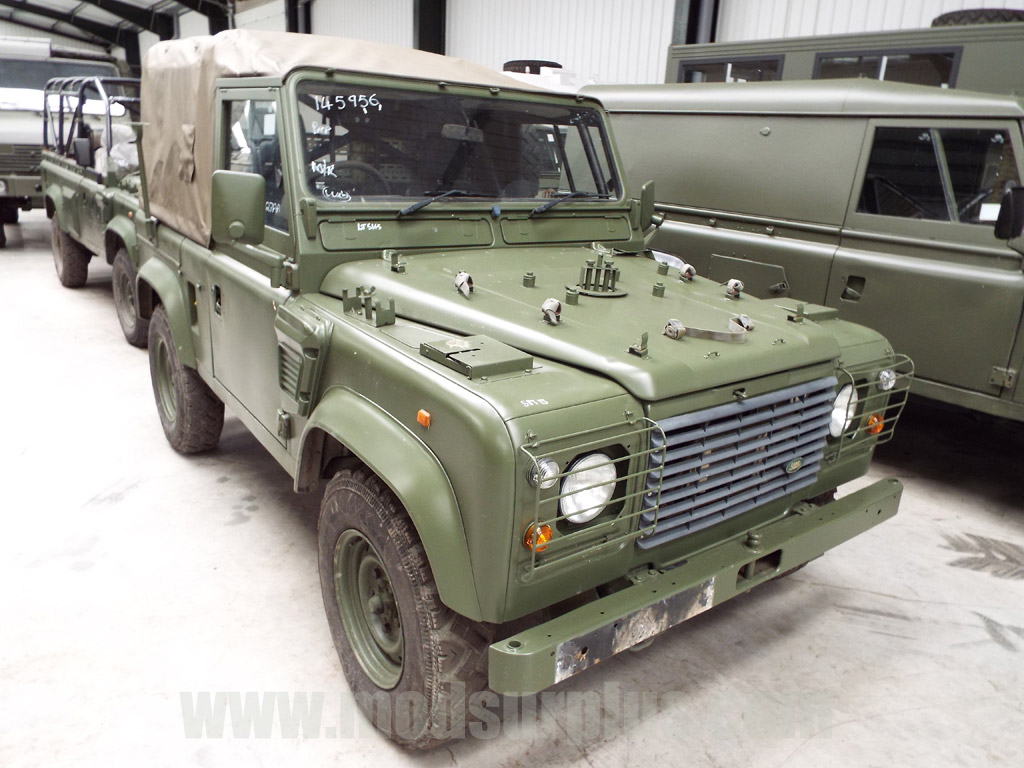 Land Rover Defender 90 Wolf RHD Soft Top (Remus) - Govsales of ex military vehicles for sale, mod surplus