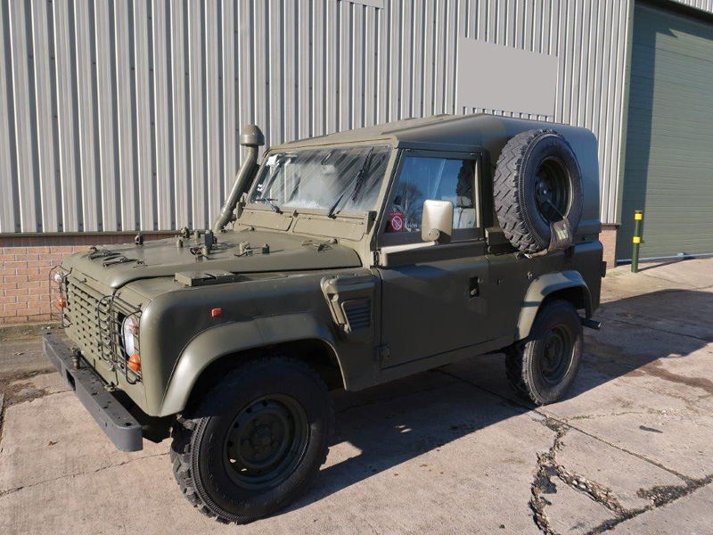 Land Rover Defender 90 Wolf LHD Hard Top (Remus) - Govsales of ex military vehicles for sale, mod surplus