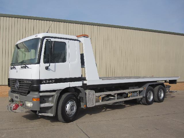 Mercedes Actros 3343 recovery truck - Govsales of ex military vehicles for sale, mod surplus