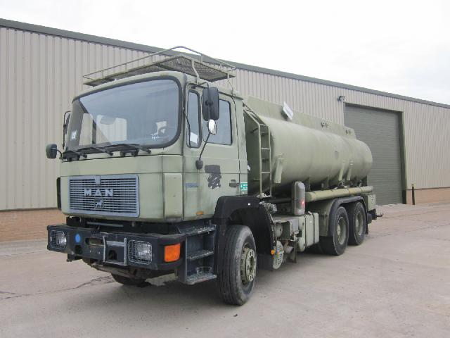 military vehicles for sale - Man 25.322 tanker truck