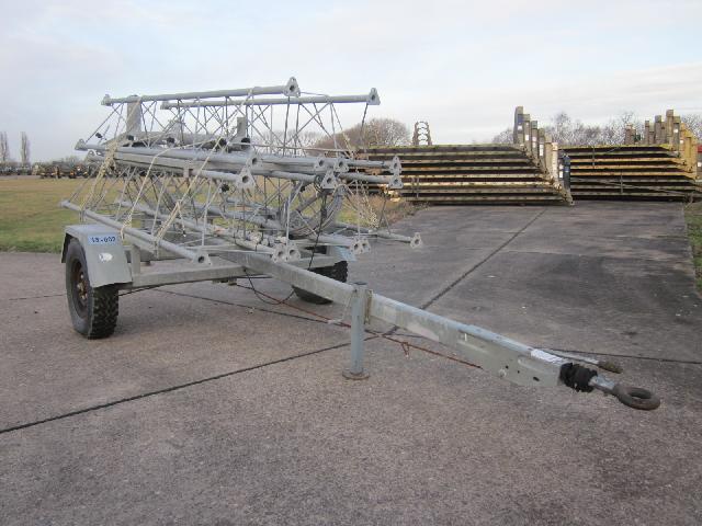 Aerial mast trailers - Govsales of ex military vehicles for sale, mod surplus
