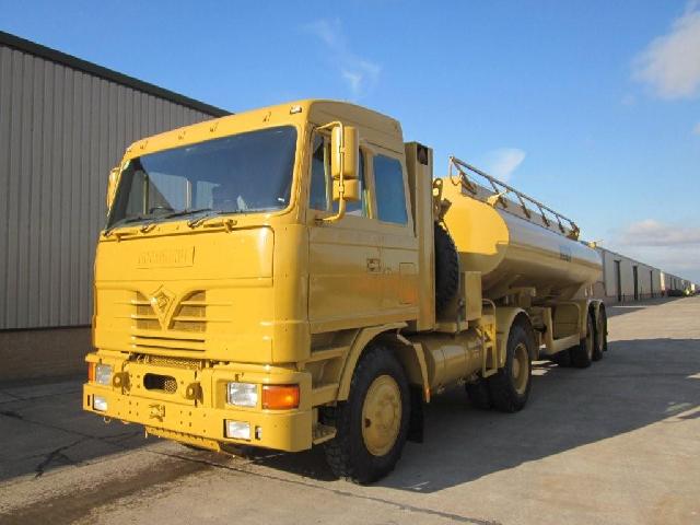 Foden MWAD 8x6 Dust Suppression Tanker Truck - Govsales of ex military vehicles for sale, mod surplus