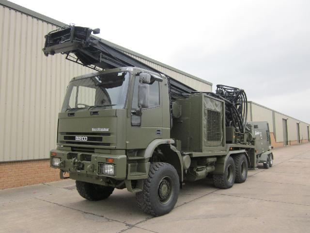 Iveco Eurotrakker 6x6 drilling rig - Govsales of ex military vehicles for sale, mod surplus