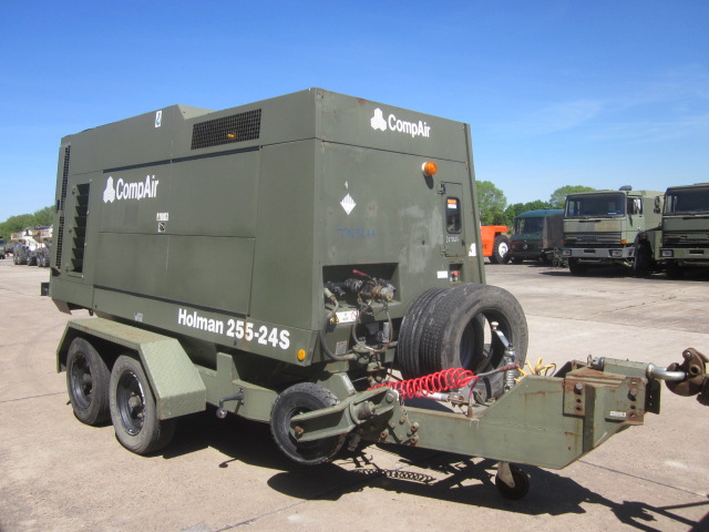 Compair 255-24 compressor - Govsales of ex military vehicles for sale, mod surplus