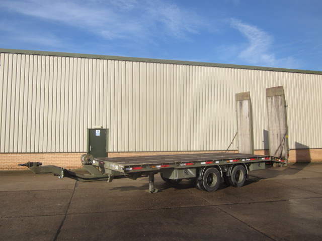 King drawbar plant trailer - Govsales of ex military vehicles for sale, mod surplus