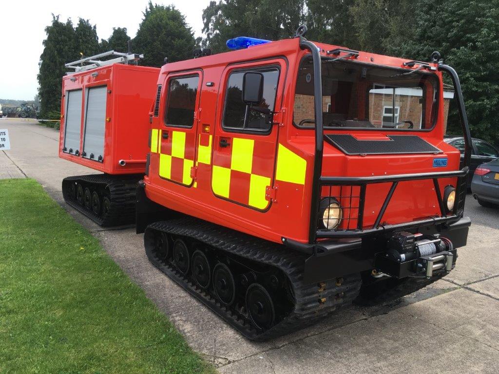 military vehicles for sale - Hagglund BV206 ATV Fire Appliance (Fire Chief)