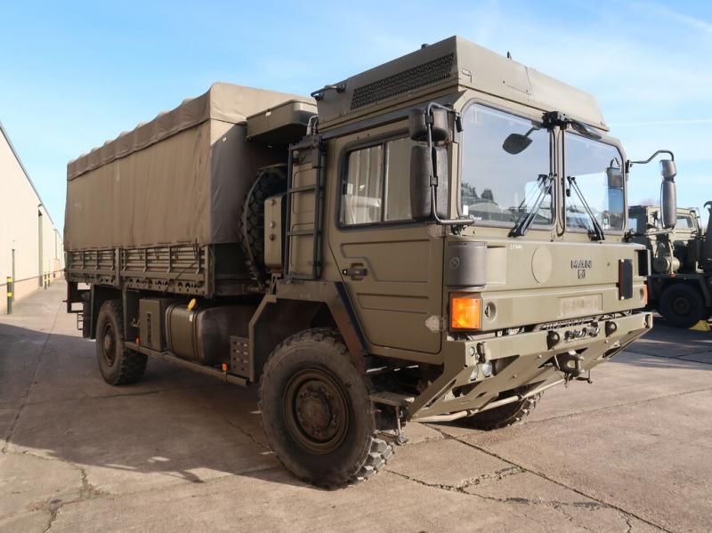 MAN HX60 18.330 4x4 Drop Side Cargo Truck - Govsales of ex military vehicles for sale, mod surplus