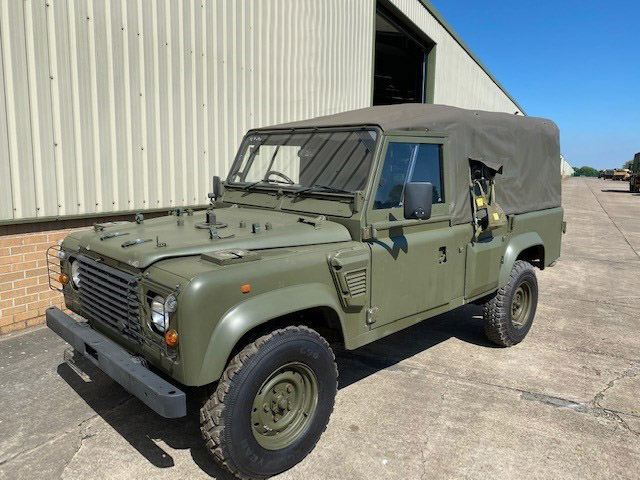 Land Rover Defender Wolf 110 Soft Top - Govsales of ex military vehicles for sale, mod surplus