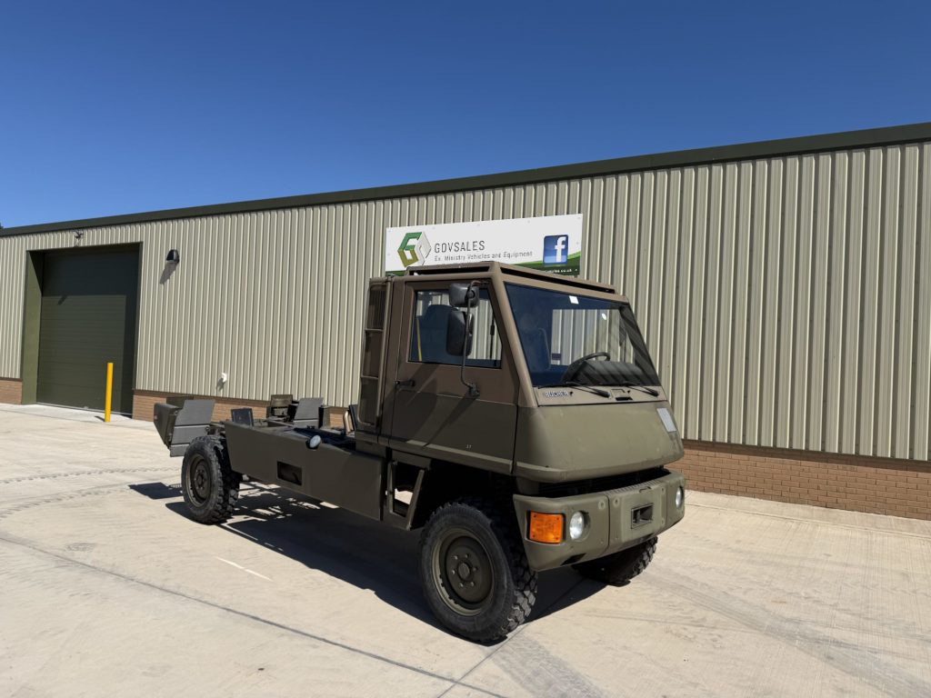 Bucher Duro 1 4x4 Chassis Cab - Govsales of ex military vehicles for sale, mod surplus