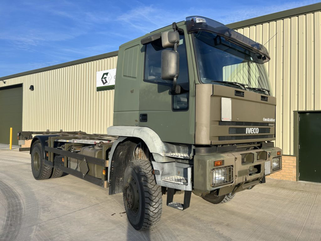 Iveco Eurotrakker 190E35 4x4 Cargo Truck - Ref:50590 - Govsales of ex military vehicles for sale, mod surplus Iveco Eurotrakker 190E35 4x4 Cargo Truck - Govsales of ex military vehicles for sale, mod surplus