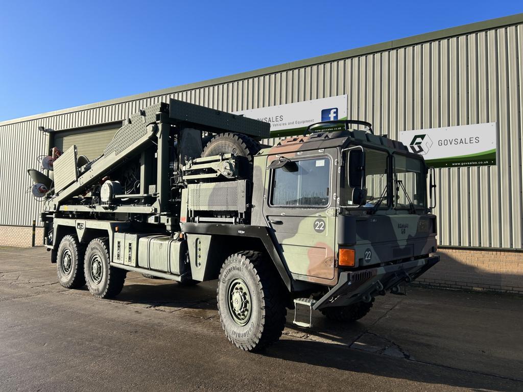 MAN KAT A1 25.422 6x6 with Aerial Mast - Govsales of ex military vehicles for sale, mod surplus