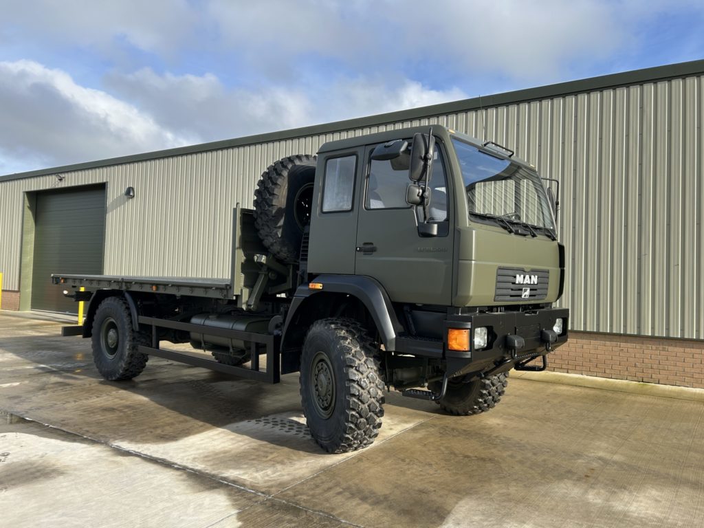 MAN 18.225 4x4 Cargo Truck  - Govsales of ex military vehicles for sale, mod surplus