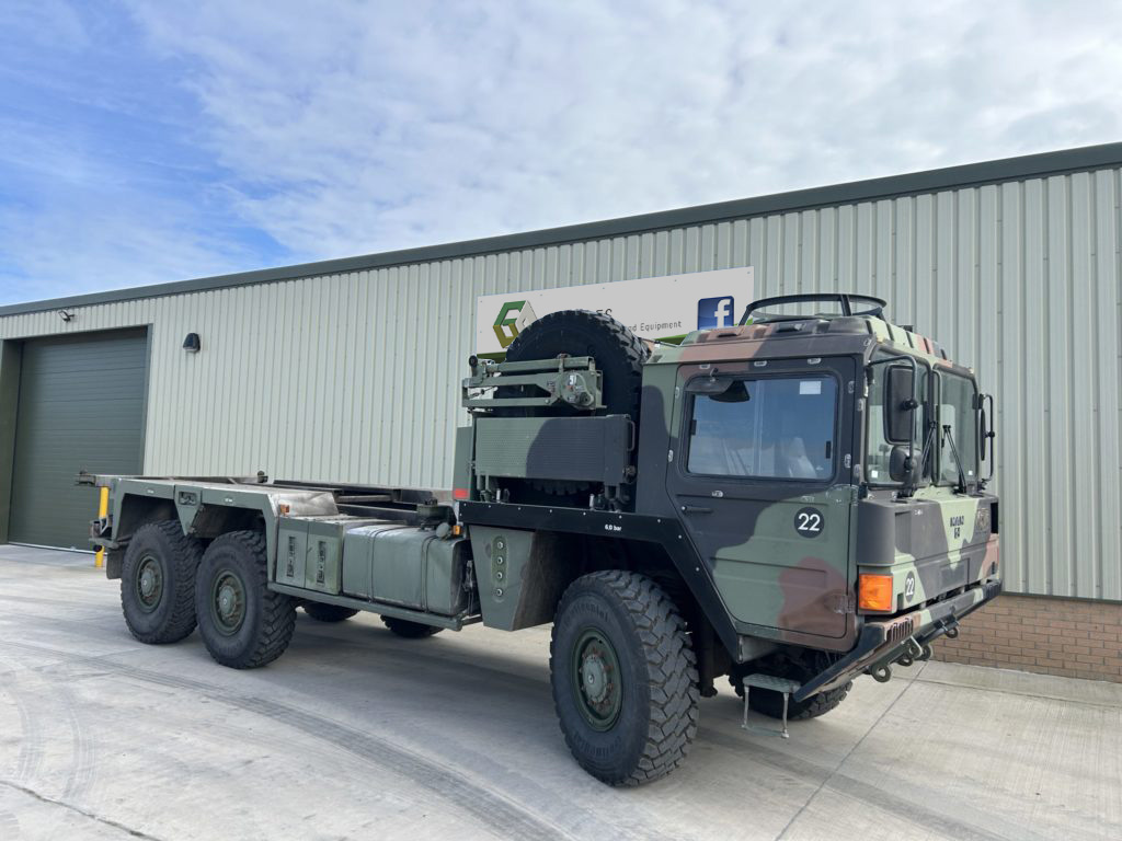 MAN KAT A1 25.422 6x6 20FT Container Carrier Trucks - Govsales of ex military vehicles for sale, mod surplus