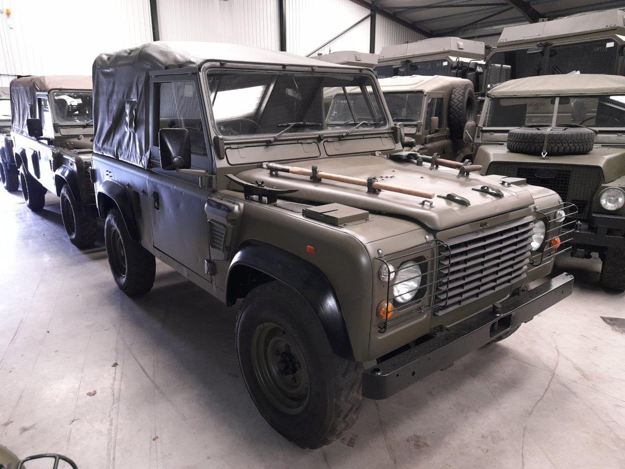Land Rover Defender 90 Wolf  RHD Soft Top (Remus) - Govsales of ex military vehicles for sale, mod surplus