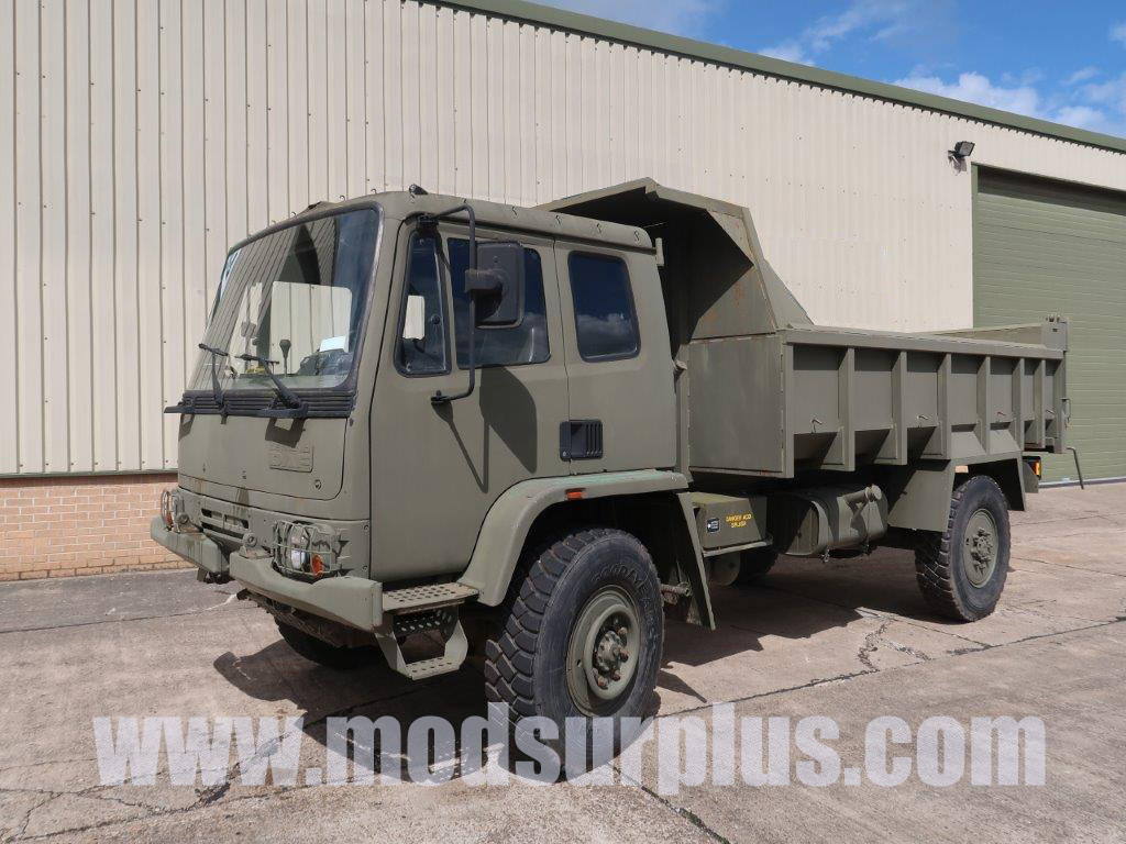 military vehicles for sale - Leyland Daf 4x4 Tipper Truck
