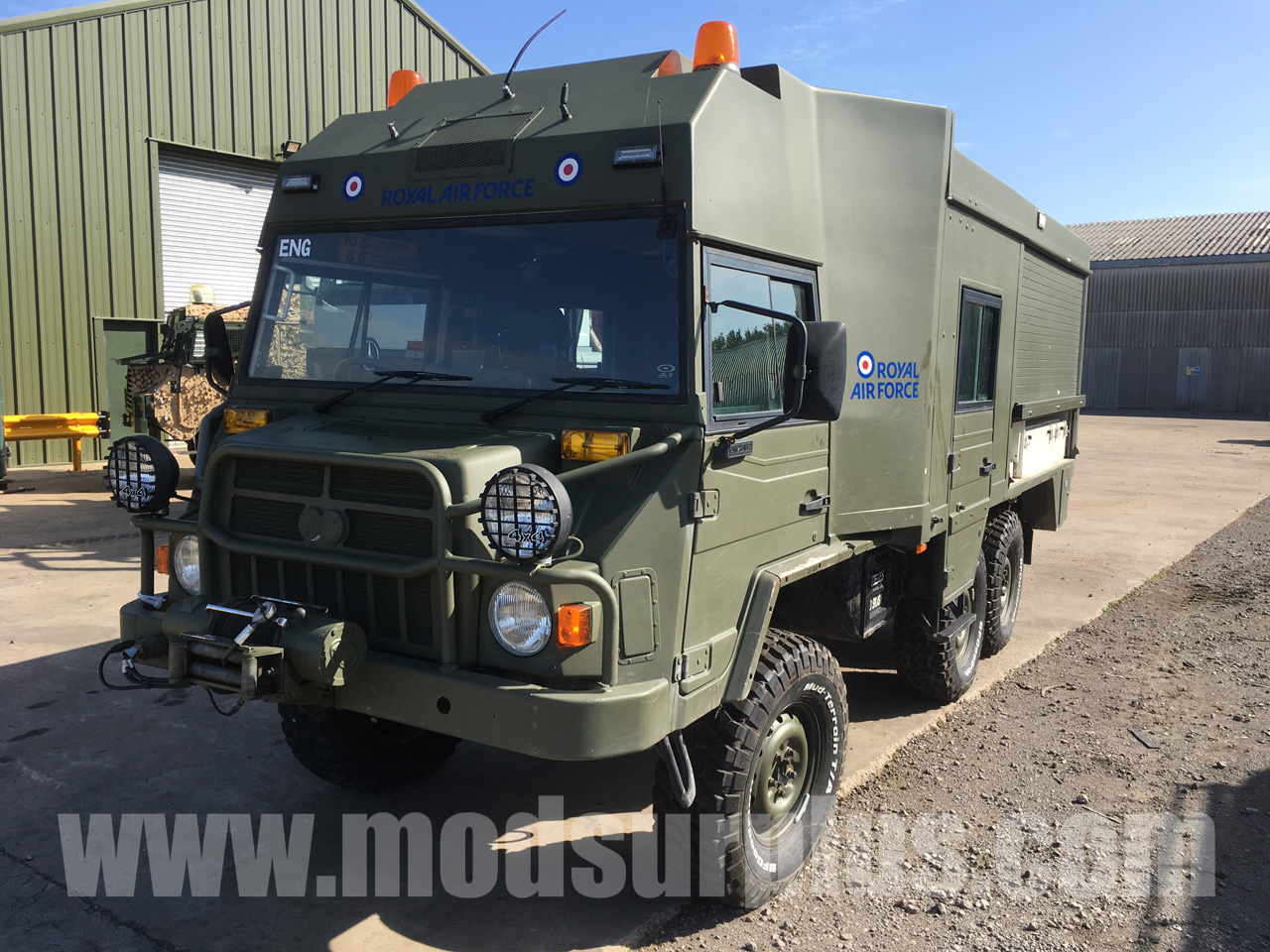 Pinzgauer 718 MK 6x6 RHD Crew Cab Utility - Govsales of ex military vehicles for sale, mod surplus