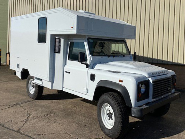 Land Rover Defender 130 Box Vehicle - Govsales of ex military vehicles for sale, mod surplus