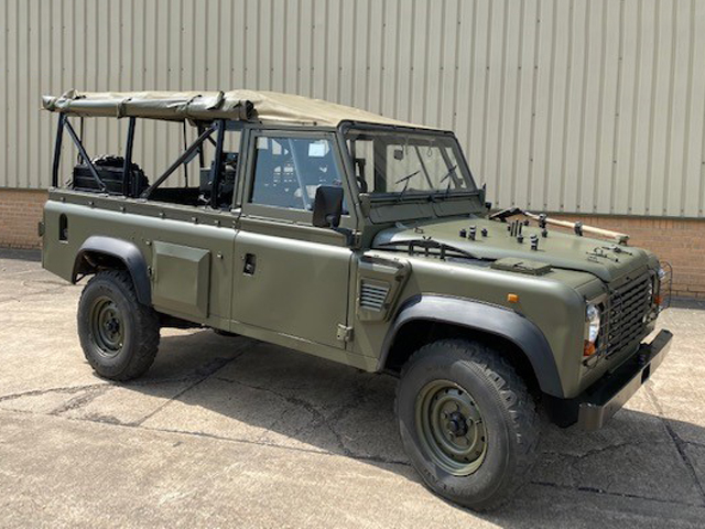 Land Rover Defender 110 Wolf  RHD Soft Top (Remus) - Govsales of ex military vehicles for sale, mod surplus