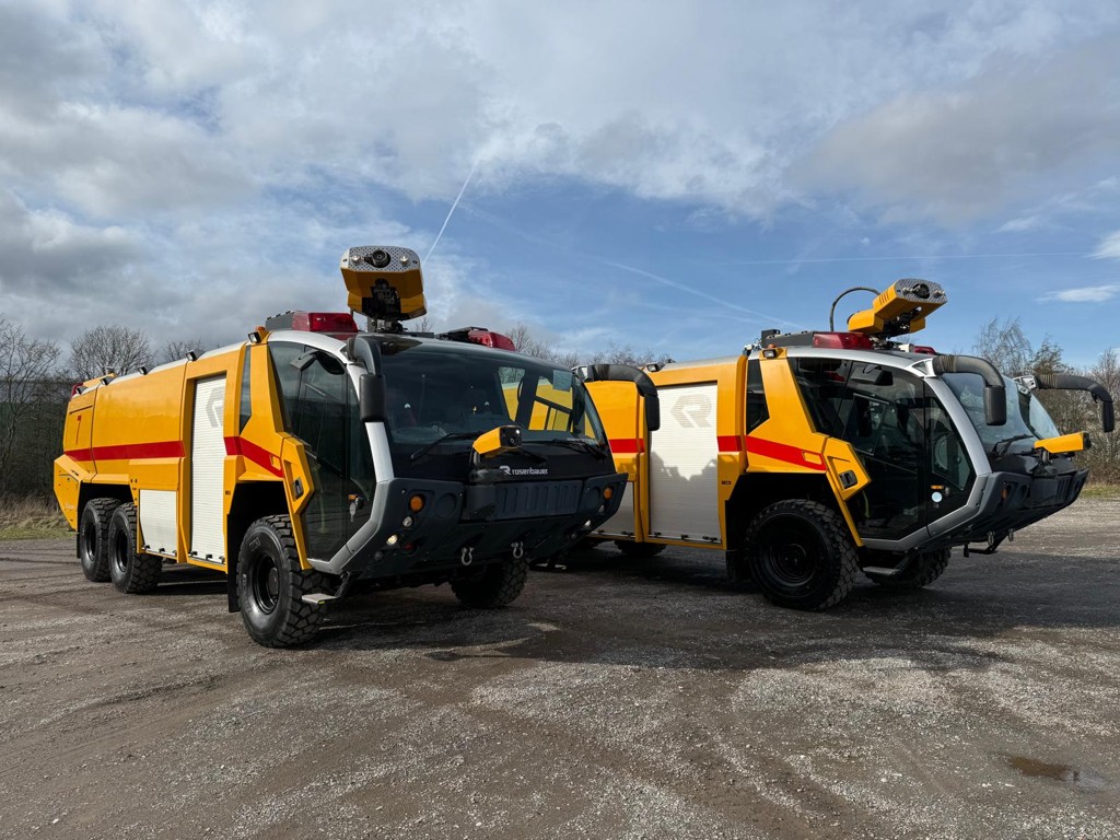 Rosenbauer Panther ARFF 6x6 Fire Appliance - Govsales of ex military vehicles for sale, mod surplus