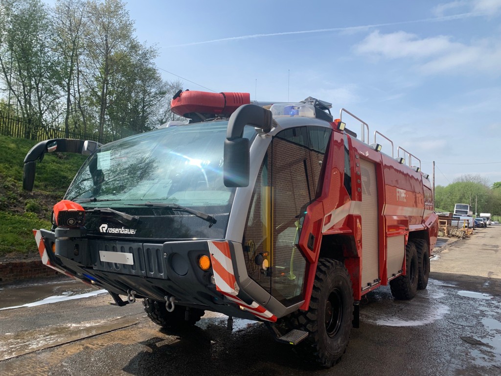 Rosenbauer Panther ARFF 6x6 Fire Appliance - Govsales of ex military vehicles for sale, mod surplus